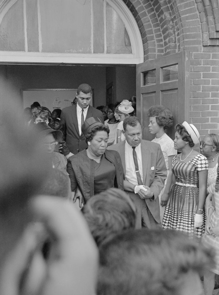 Funeral for Church Bombing Victim