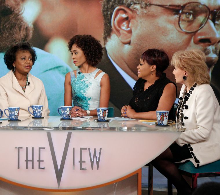 Hill appears on 'The View' in 2014