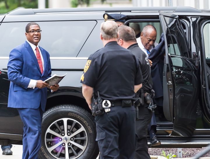 Bill Cosby arrives for sentencing