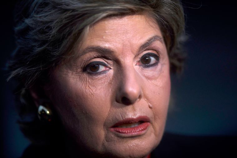 Gloria Allred speaks