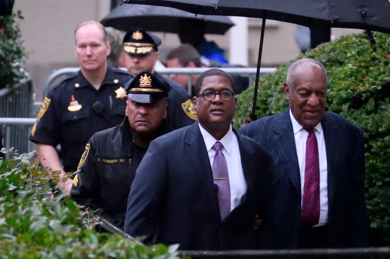 Cosby arrives for Day 2