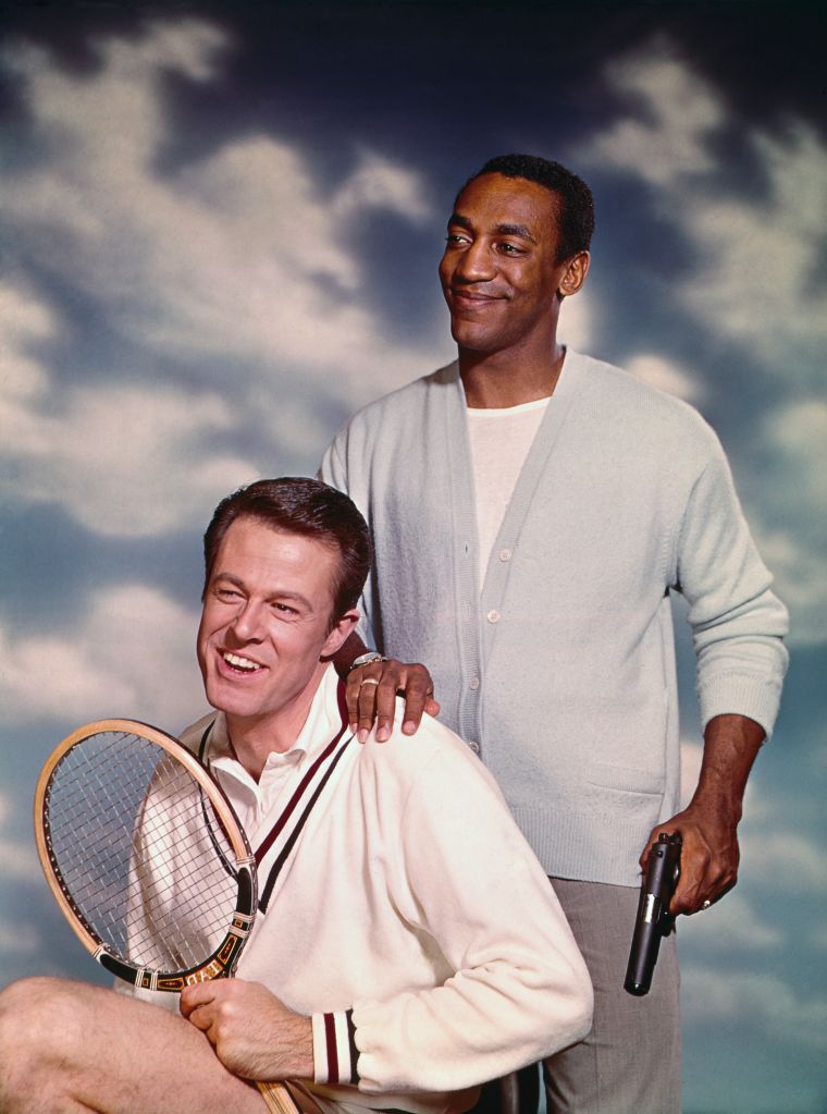 Bill Cosby With Robert Culp In 1966