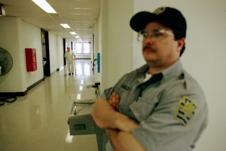SCI Laurel Highlands Prison Prison Guard in Hallway