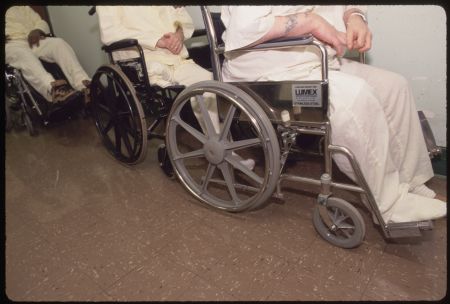Older Prisoners in Wheelchairs at SCI Laurel Highlands Prison