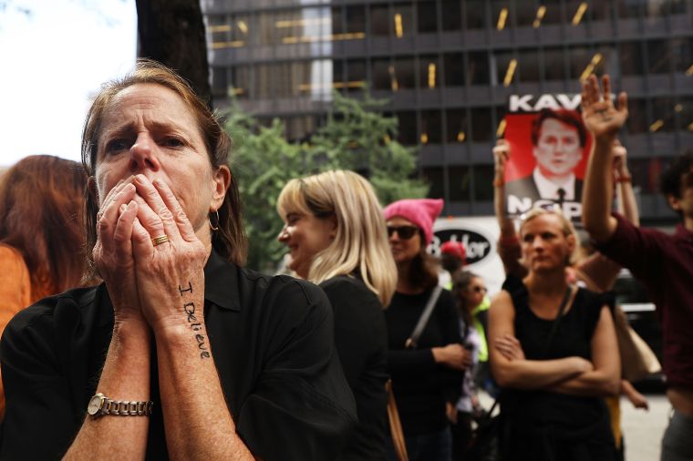 Protesters Demonstrate Against Kavanaugh