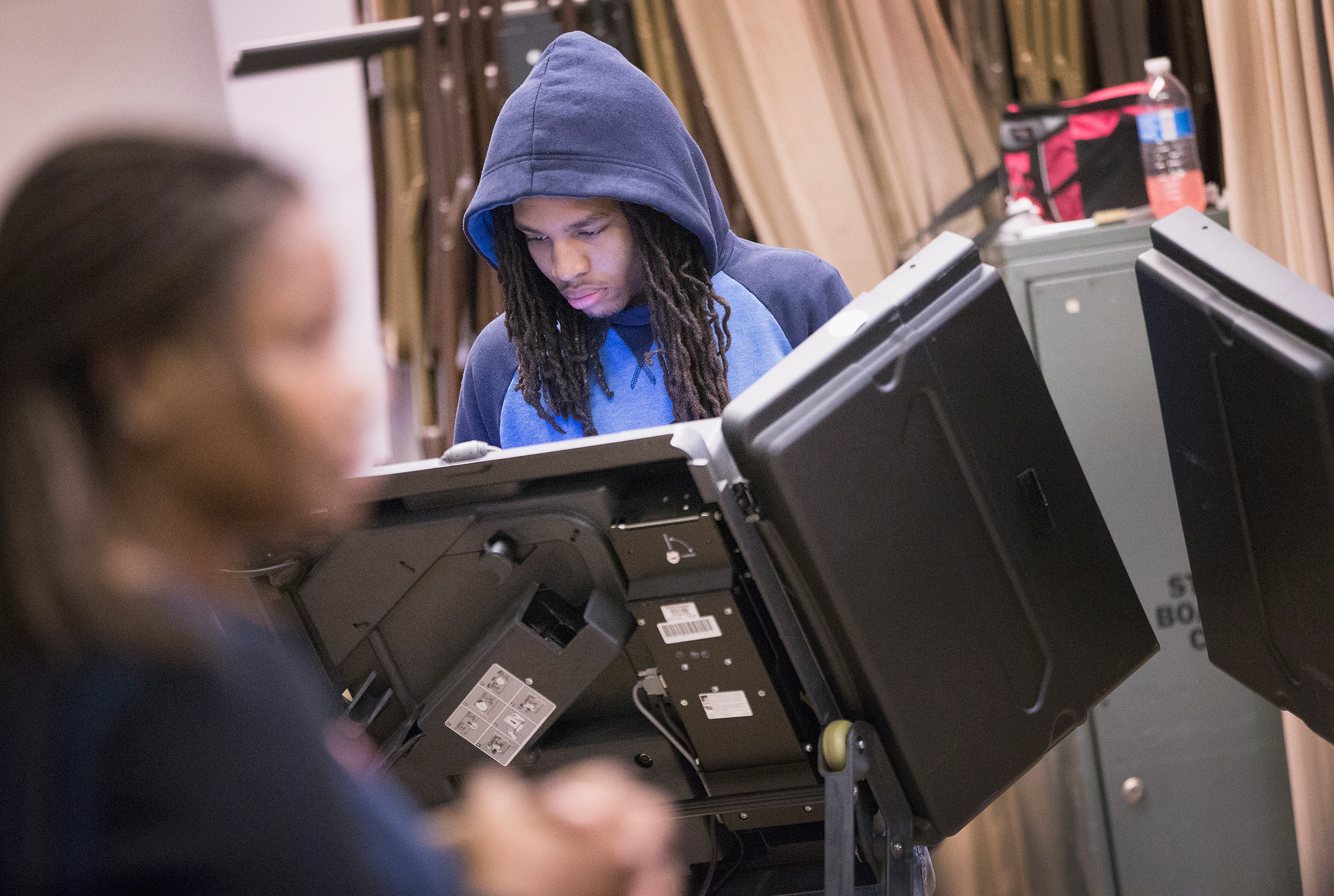 Ferguson, Missouri Residents Vote On Election Day