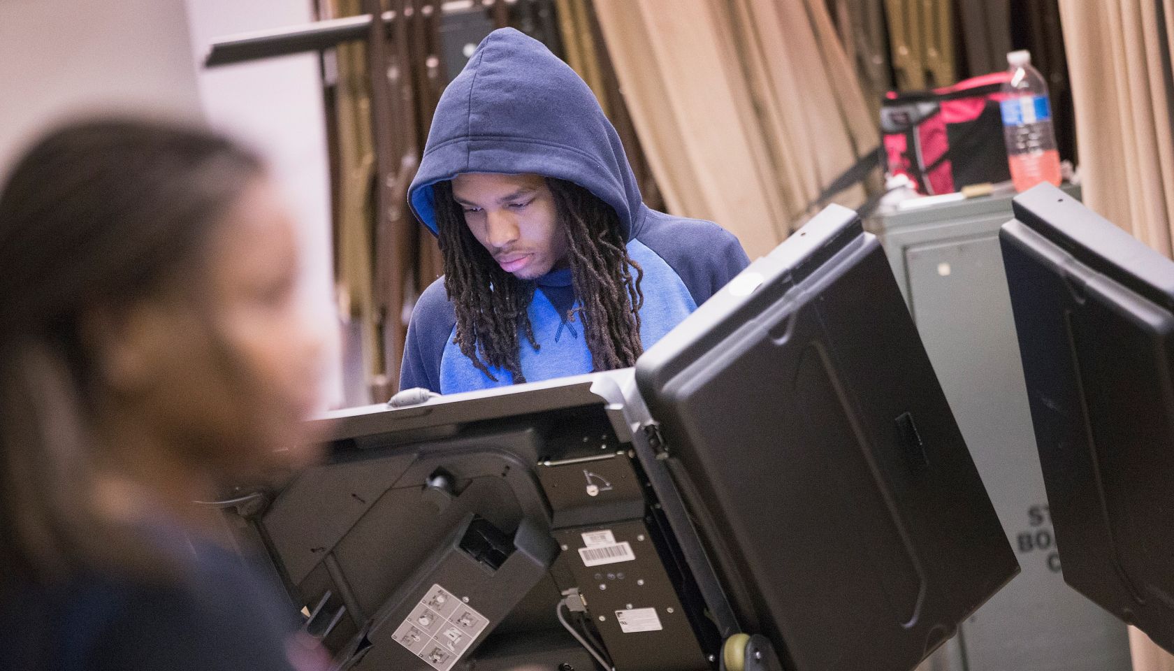 Ferguson, Missouri Residents Vote On Election Day