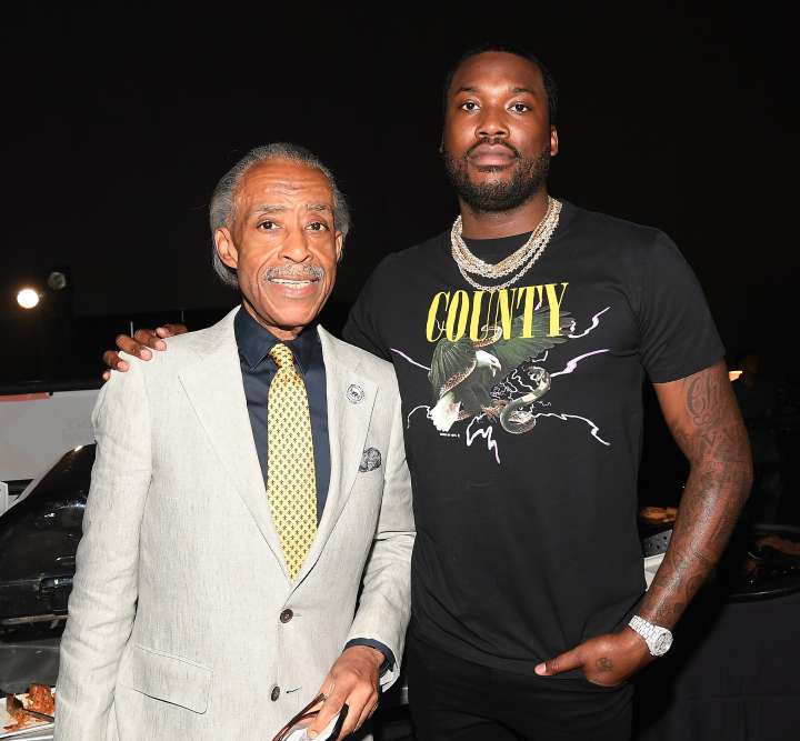 Sharpton and Meek Mill