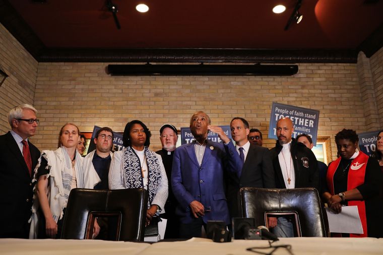 Interfaith Clergy Visit Texas Detention Center