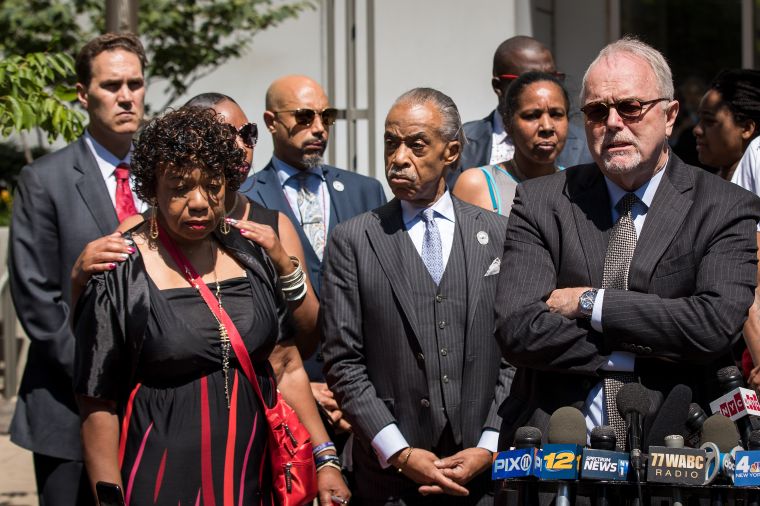 Sharpton And Eric Garner's Family