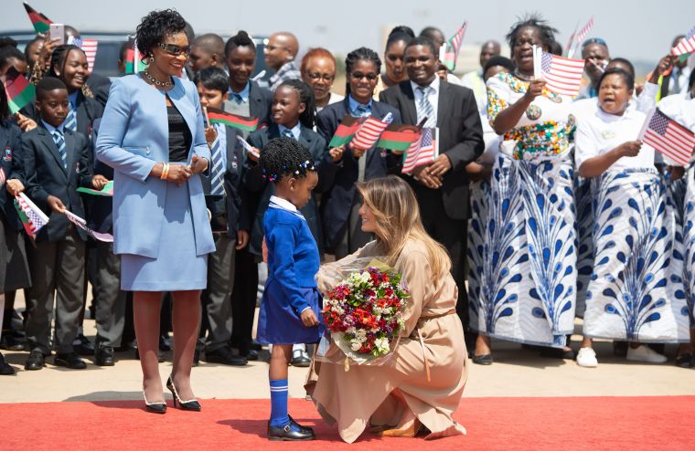 Melania in Malawi