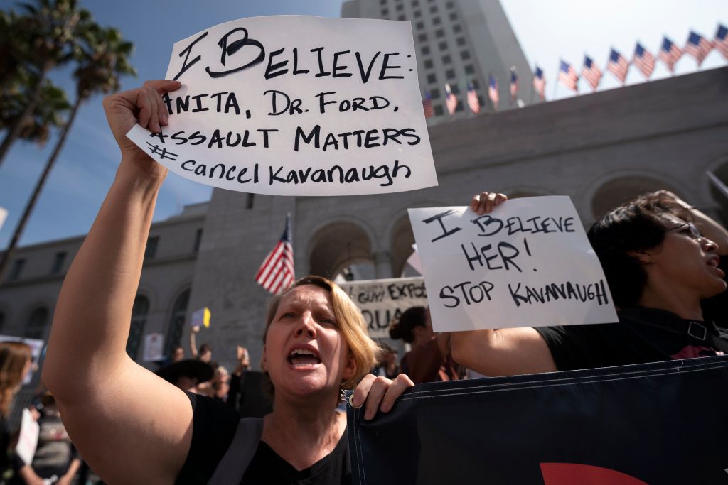 Supreme Court Nominee Brett Kavanaugh Protest in Los Angeles