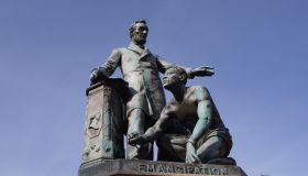 The Lincoln Emancipation Statue...