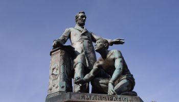The Lincoln Emancipation Statue...