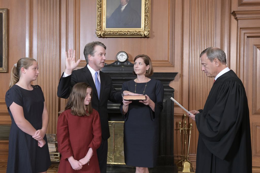Brett Kavanaugh Is Sworn In As Associate Justice To Supreme Court