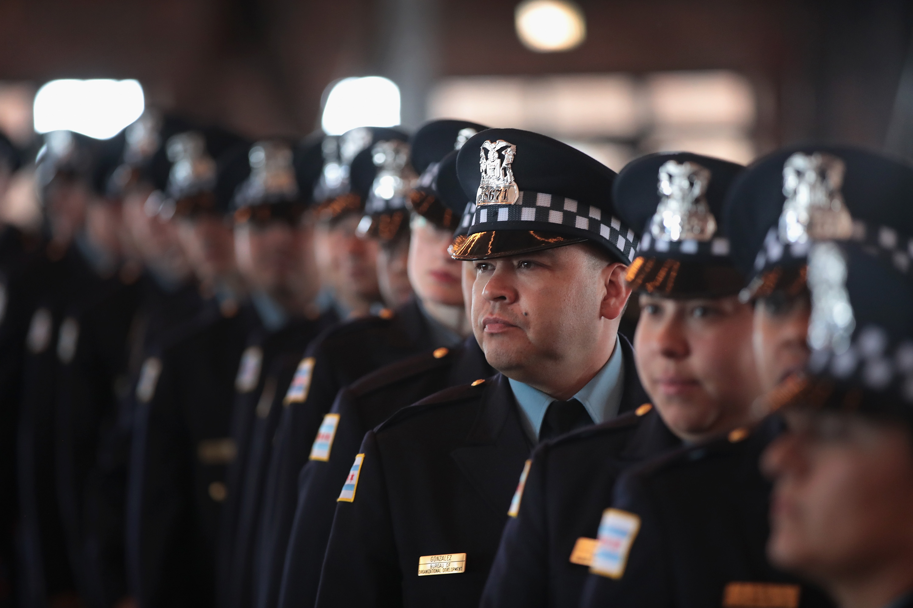 Graduation Ceremony Held For Chicago Police Department Cadets