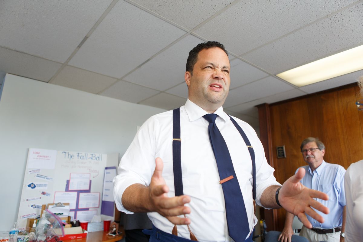KENSINGTON, MD - AUGUST 4: Ben Jealous, Maryland Democratic gub