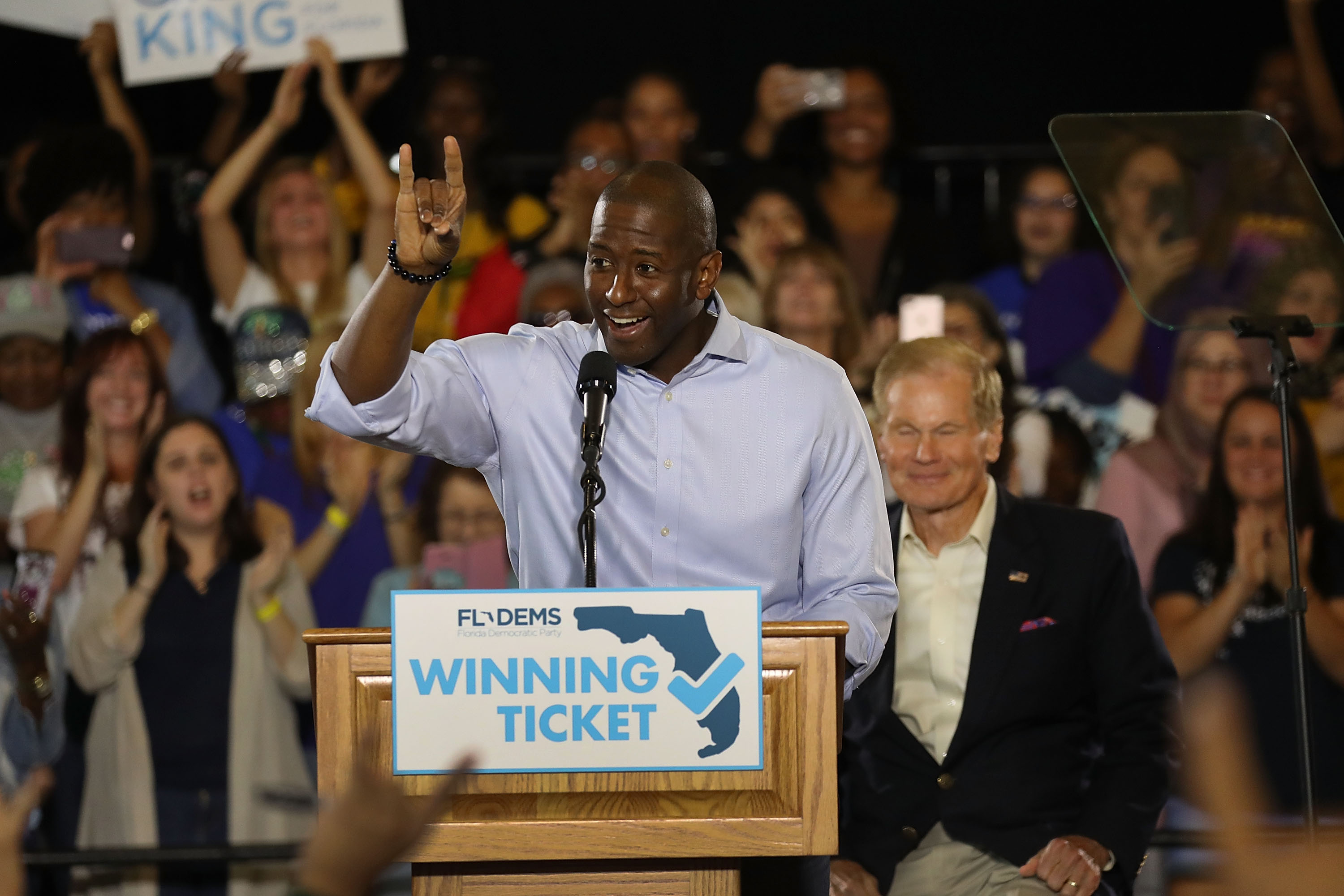 Joe Biden Holds Campaign Rally With Florida Democratic Candidates In Tampa