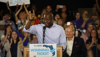 Joe Biden Holds Campaign Rally With Florida Democratic Candidates In Tampa