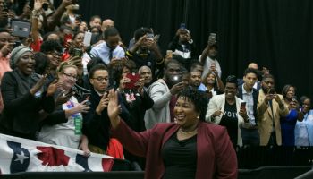 President Obama Campaigns In Atlanta For Georgia Gubernatorial Candidate Stacy Abrams And Georgia Democrats On The Ballot