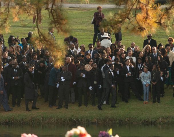 Kim Porter's funeral