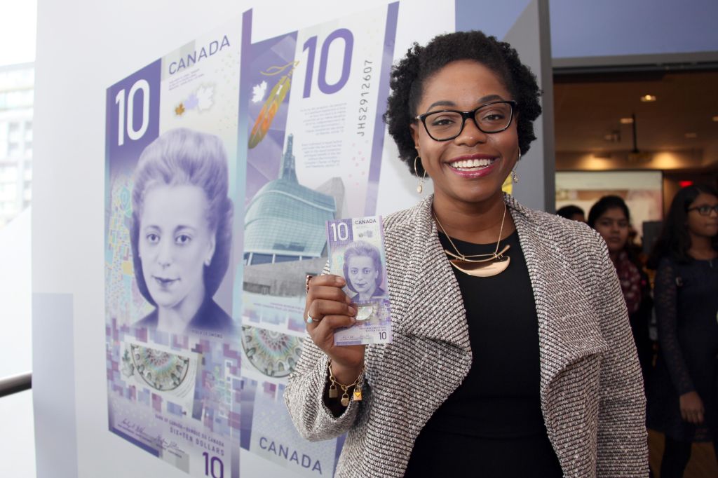 Vertical $10 Note Issued In Toronto