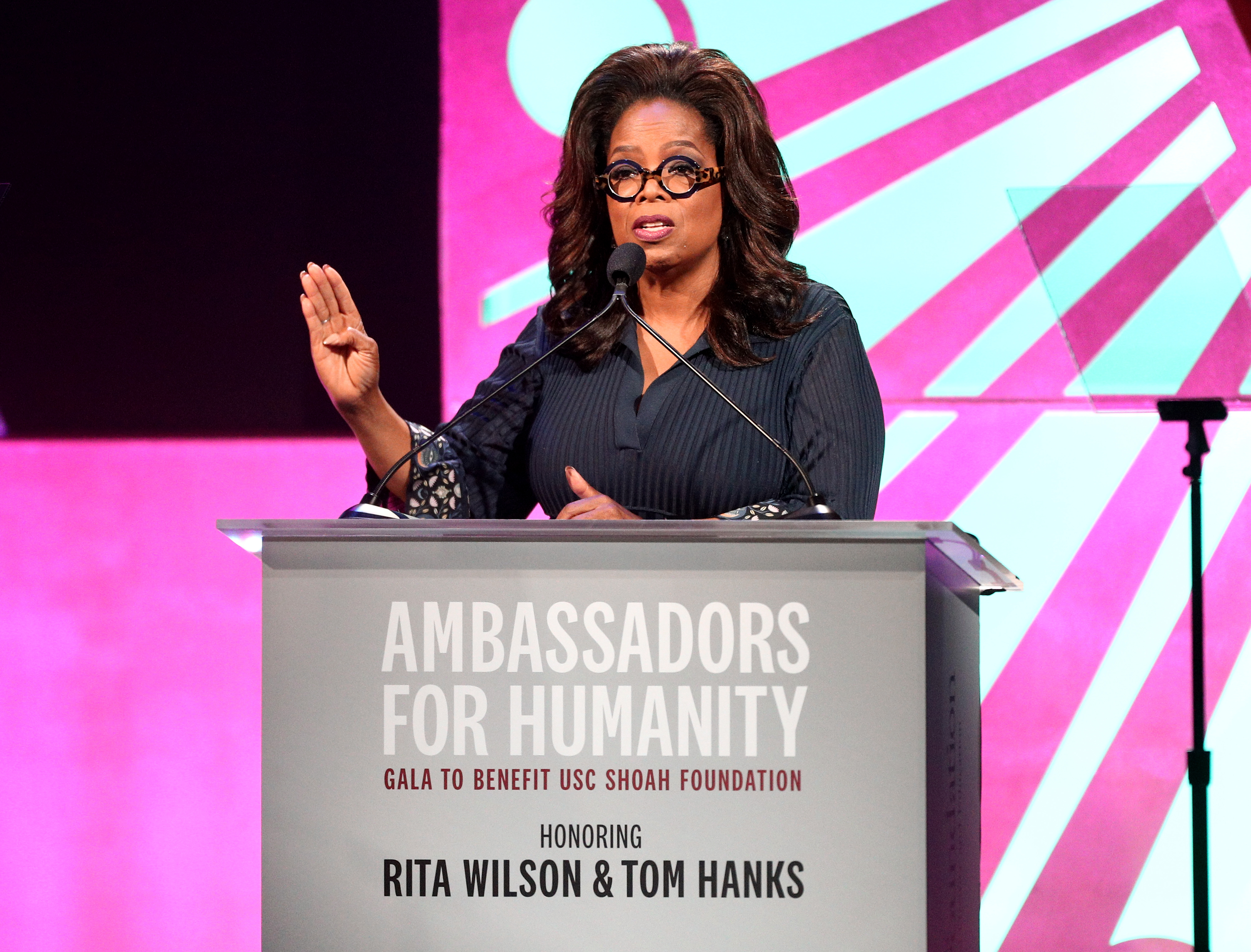 Ambassadors For Humanity Gala Benefiting USC Shoah Foundation Honoring Rita Wilson And Tom Hanks