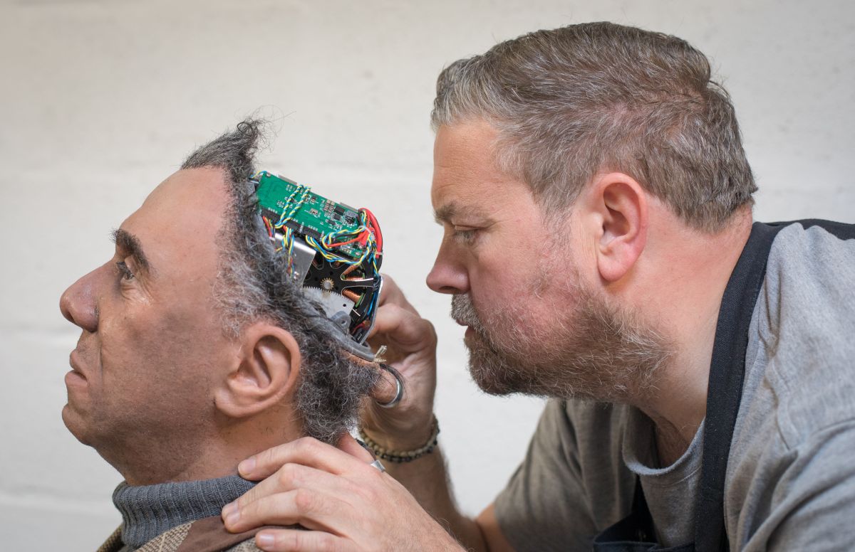 Humanoid Robots Are Made At Engineered Arts Robotics Factory