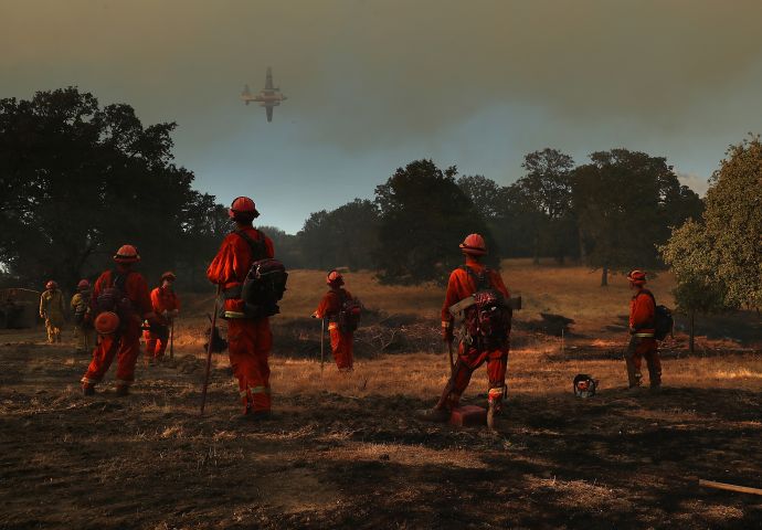 Mendocino-Complex Fire Scorches 70,000 Acres In Northern California