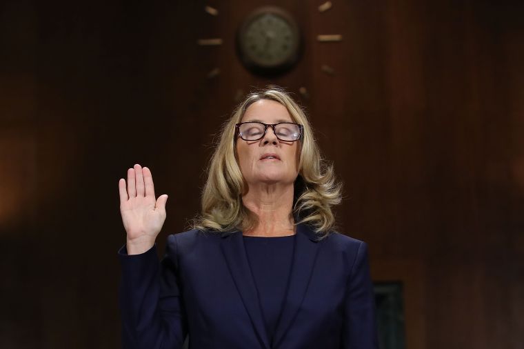 Dr. Christine Blasey Ford and Supreme Court nominee Brett Kavanaugh