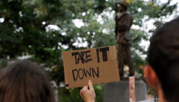 Rally Protesting UNC's Confederate Era Monument 'Silent Sam' Held On Campus