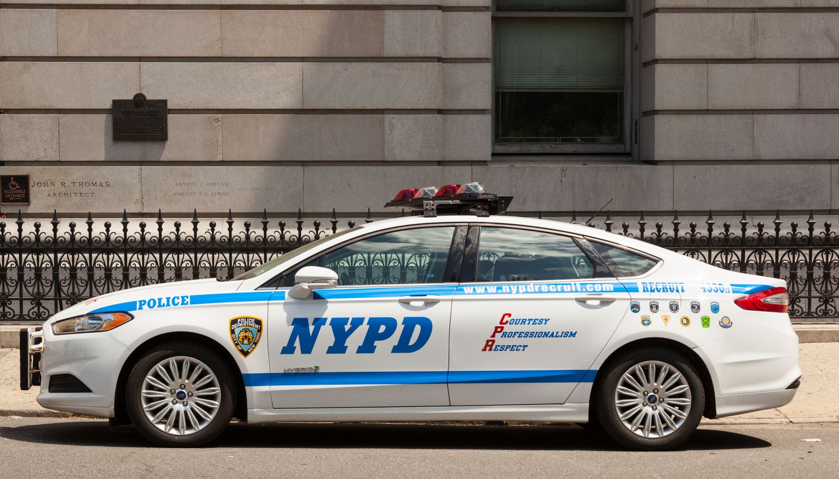 New York Police Department car, NYPD, Manhattan, New York City, New York, USA