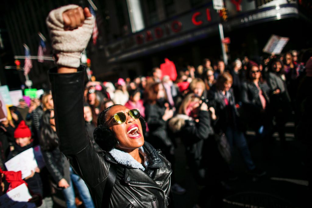 TOPSHOT-US-POLITICS-WOMEN'S-MARCH