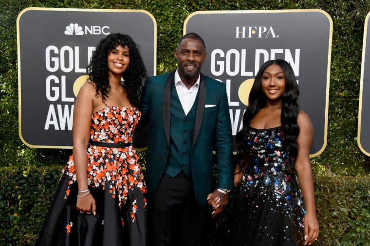 Sabrina Dhowre, Idris Elba, and Isan Elba