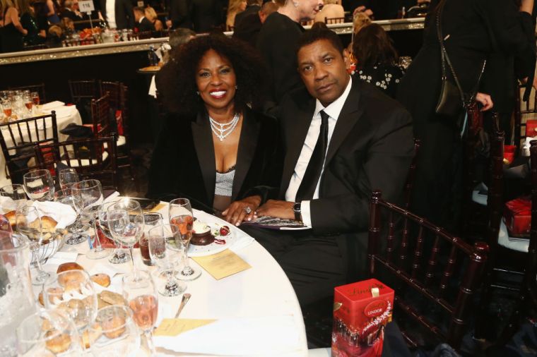 Denzel Washington and Pauletta Washington