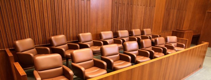 Courtroom Jury Box
