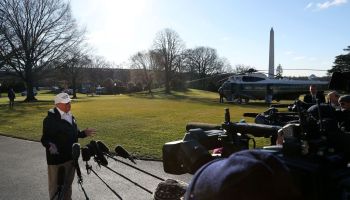 President Trump Departs The White House En Route To Texas For Visit To Border With Mexico