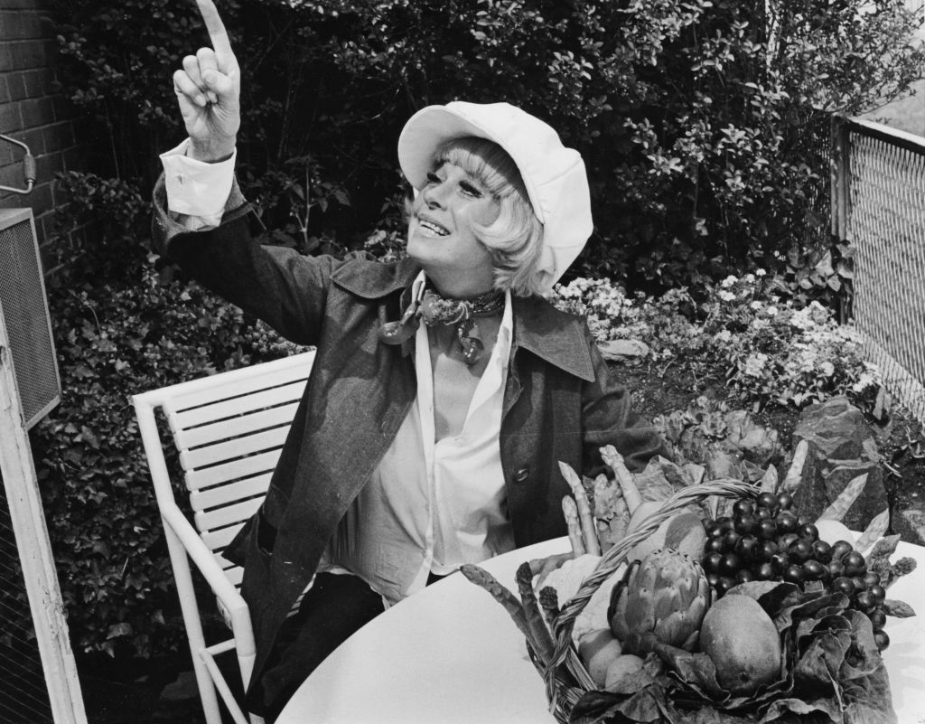 Carol Channing at her Manhattan Apartment
