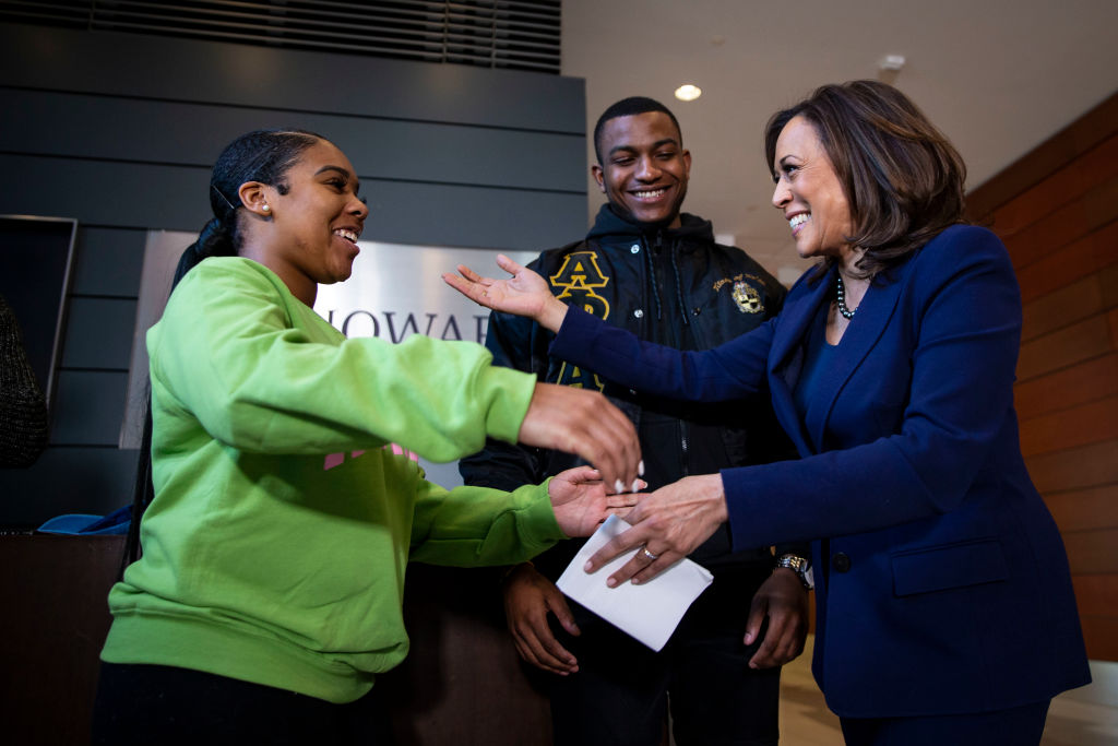 Sen. Kamala Harris Speaks At Her Alma Mater Howard University