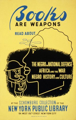 Books Are Weapons Poster