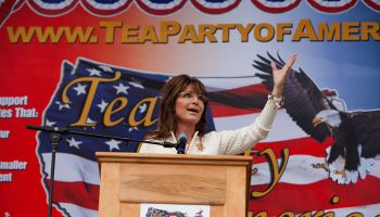 Tea Party Rally in Iowa with Sarah Palin