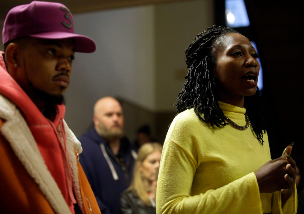 Chance The Rapper Holds News Conference At Chicago City Hall