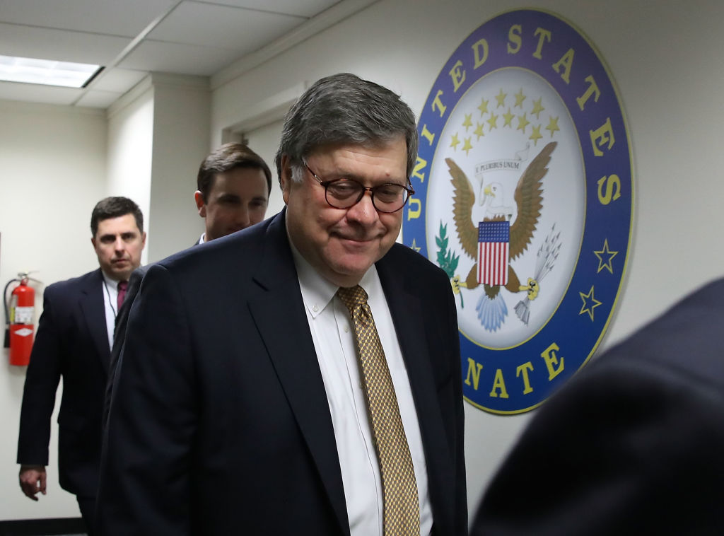 Attorney General Nominee Bill Barr Makes Courtesy Visits To Senators