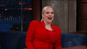 Meghan McCain during an appearance on CBS' 'The Late Show with Stephen Colbert.'