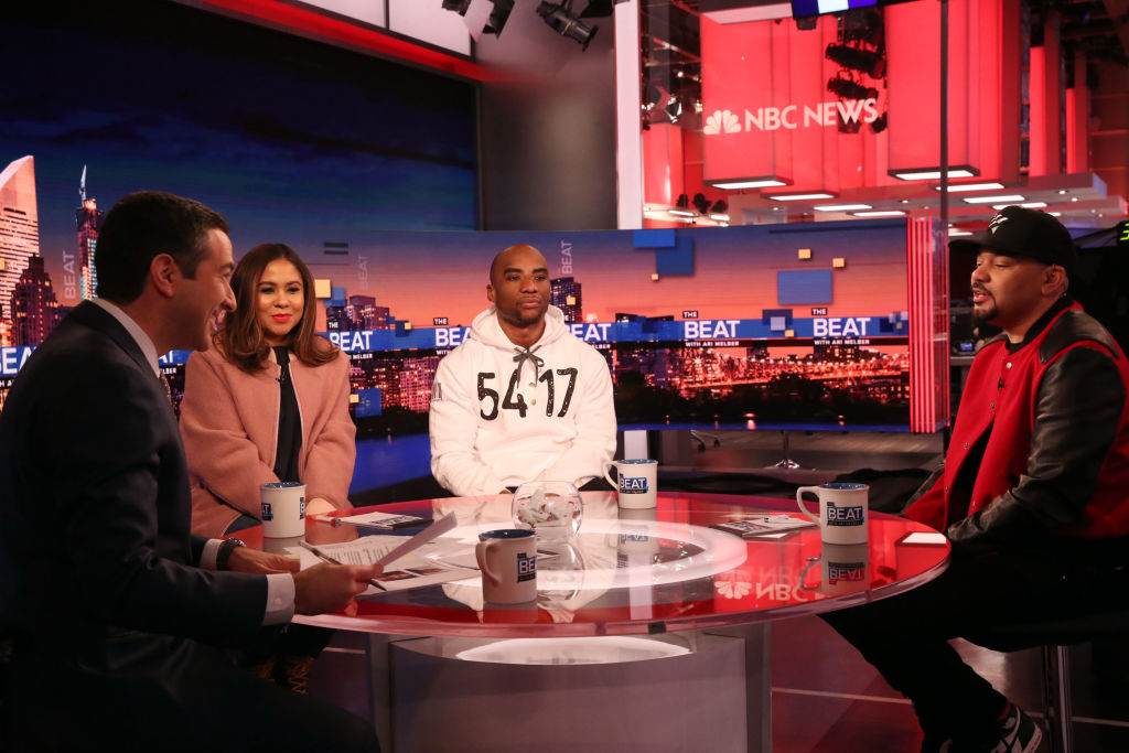 Ari Melber Visits The Breakfast Club With DJ Envy, Angela Yee & Charlamagne tha God