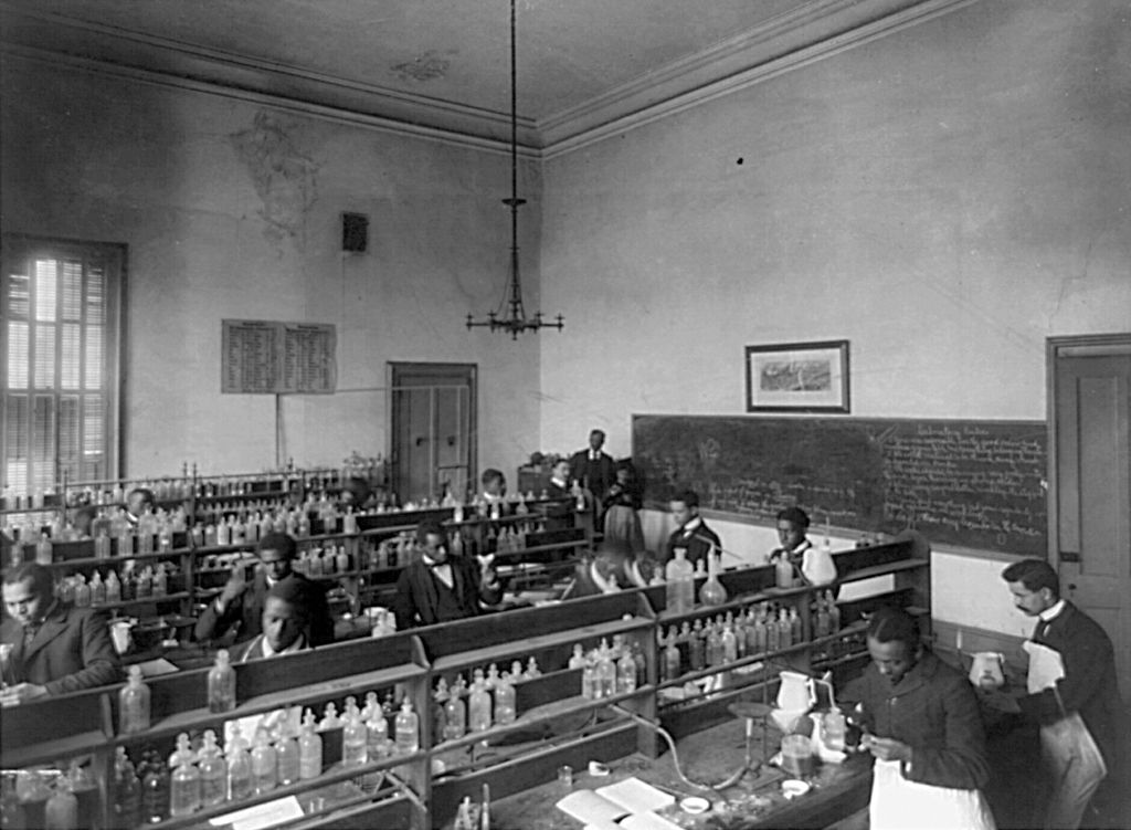 Chemistry Laboratory, Howard University, Washington DC, USA, 1900
