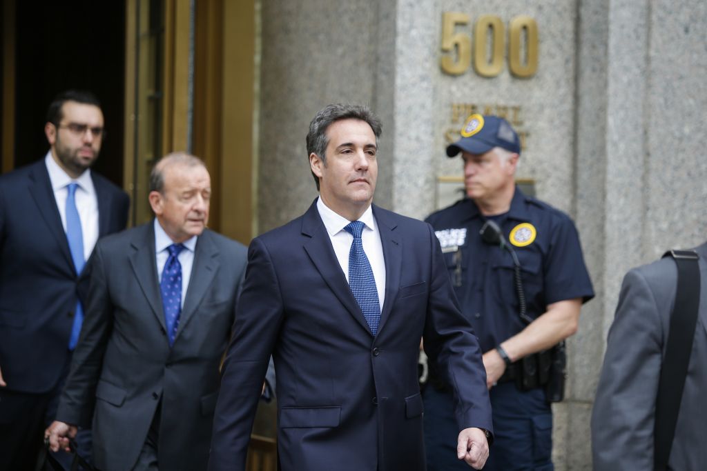 Former Trump Lawyer Michael Cohen Returns To Court In New York City