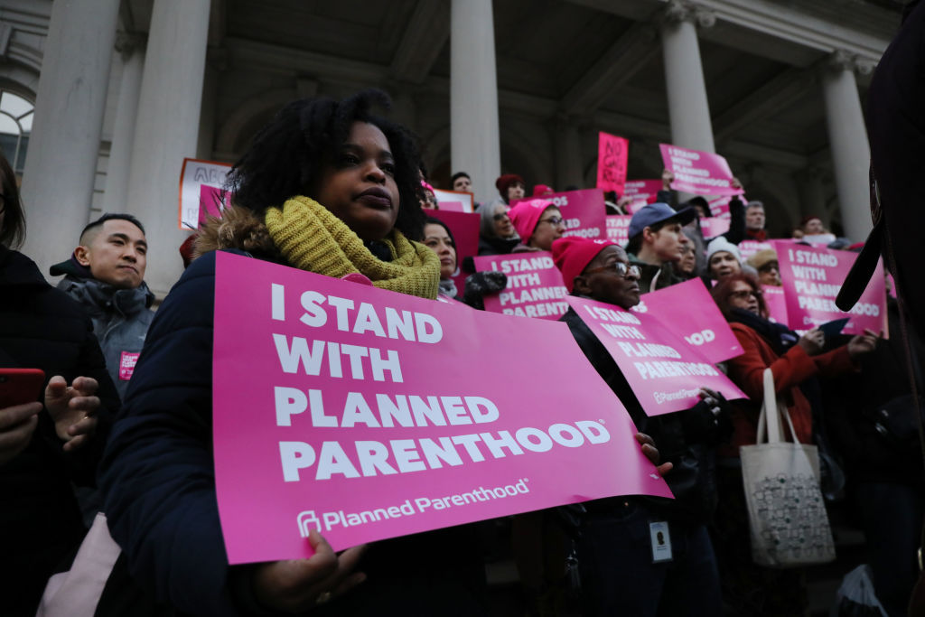 Planned Parenthood Protests Trump Administration's Title X Rule Change