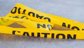 Yellow caution tape