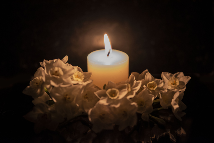 Light a candle and pray